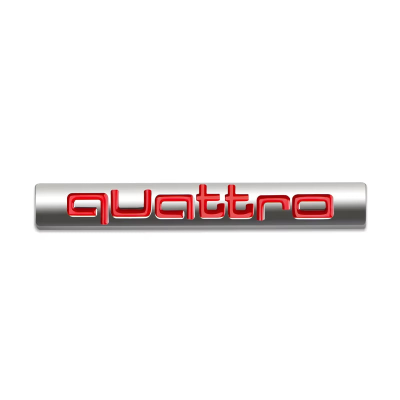 NEW  Sline Metal Logo Car Sticker Aluminum Emblem for  A3 A7 8V 8P S3 A5 A6 C7 C6 S5 S6 Sline A4 S4 Q4 Q5 Q6 Accessories