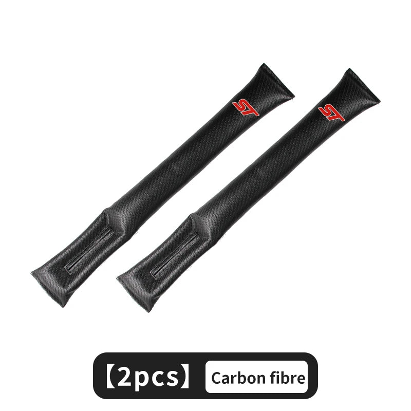 Car Seat Gap Plug Seam Filling Anti-Leakage Seat Side Slot Strip for Ford ST Racing RS S Mustang Kuga Fiesta Fusion Mondeo Edge