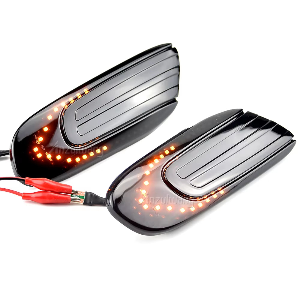 For Mini Cooper F56 F57 Dynamic Led Side Repeater Indicator Lights for Mini Cooper F55 Flowing Side Marker Signal Lamps Lights
