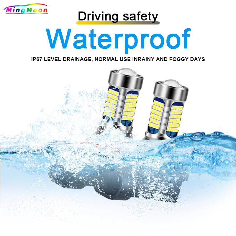 2Pcs 81LED Accessories Front Fog Light Bulb Lamp for Audi A1 8X 2015-2018 2016 2017