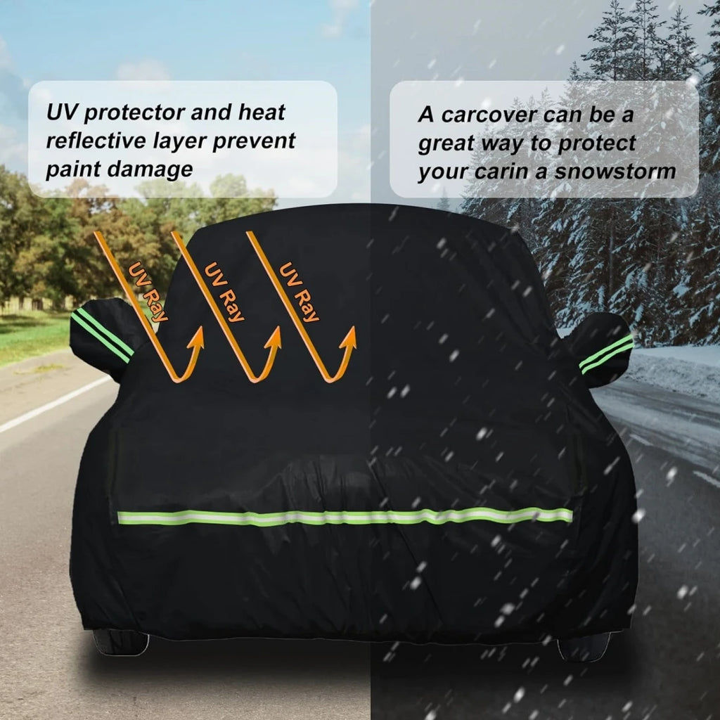 Waterproof Car Covers for 2002-2021 Mini Cooper/Cooper S 2-Door 210T Custom Heavy Duty Waterproof All Weather Protection Outdoor