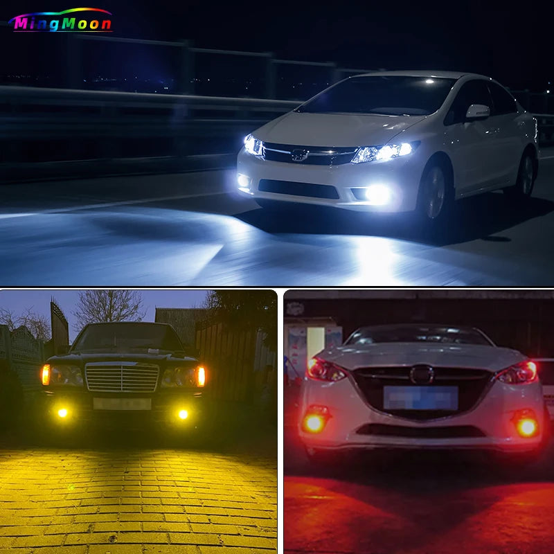 2Pcs 81LED Accessories Front Fog Light Bulb Lamp for Audi A1 8X 2015-2018 2016 2017