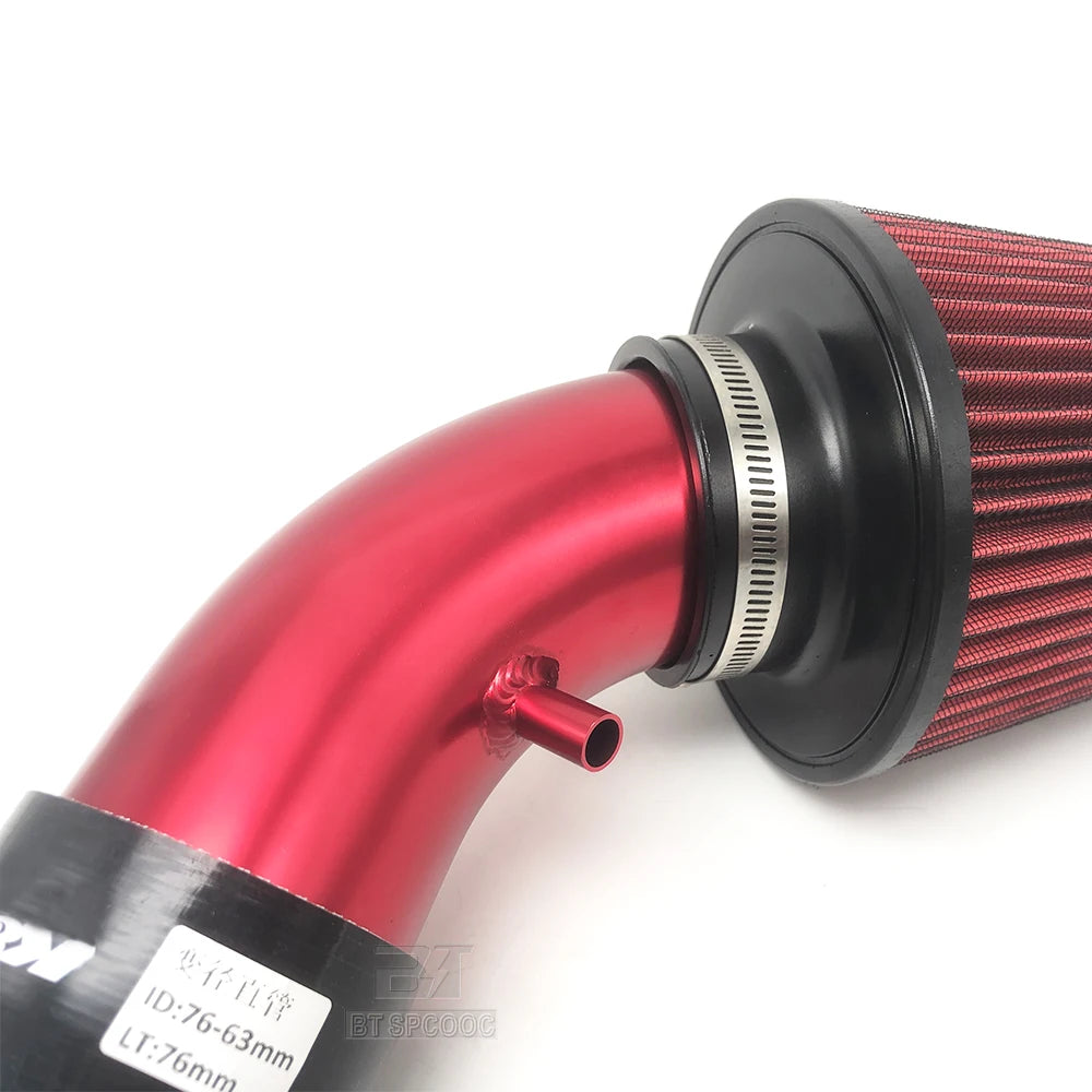 Aluminum Cold Air Intake Kit with K&* Air Filter for Audi A1 2014 Volkswagen Polo Gti Golf 6 Ea111 Engine 1.4T