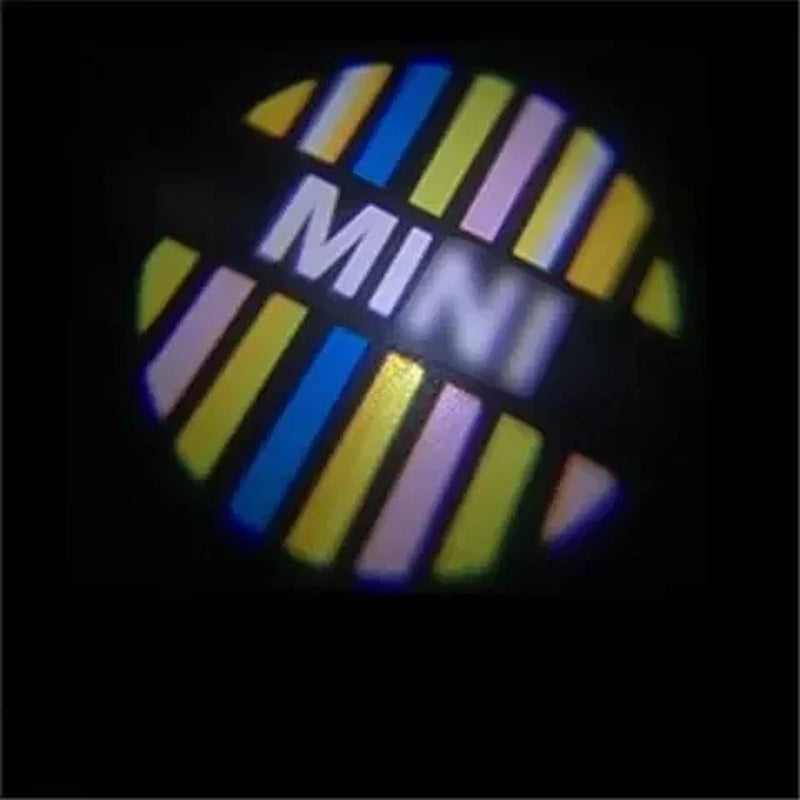 LED Laser Projector Mini Logo Welcome Lamp Auto Parts for Cooper Works F54 F55 F56 R55 R56 R57 R59 R52 Car Lighting Accessory