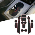Door Groove Mat for Audi Q4 E-Tron 2021-2025 Car Anti-Slip Mat Rubber Gate Slot Pads Auto Audi Q4 E-Tron Accessories 2024