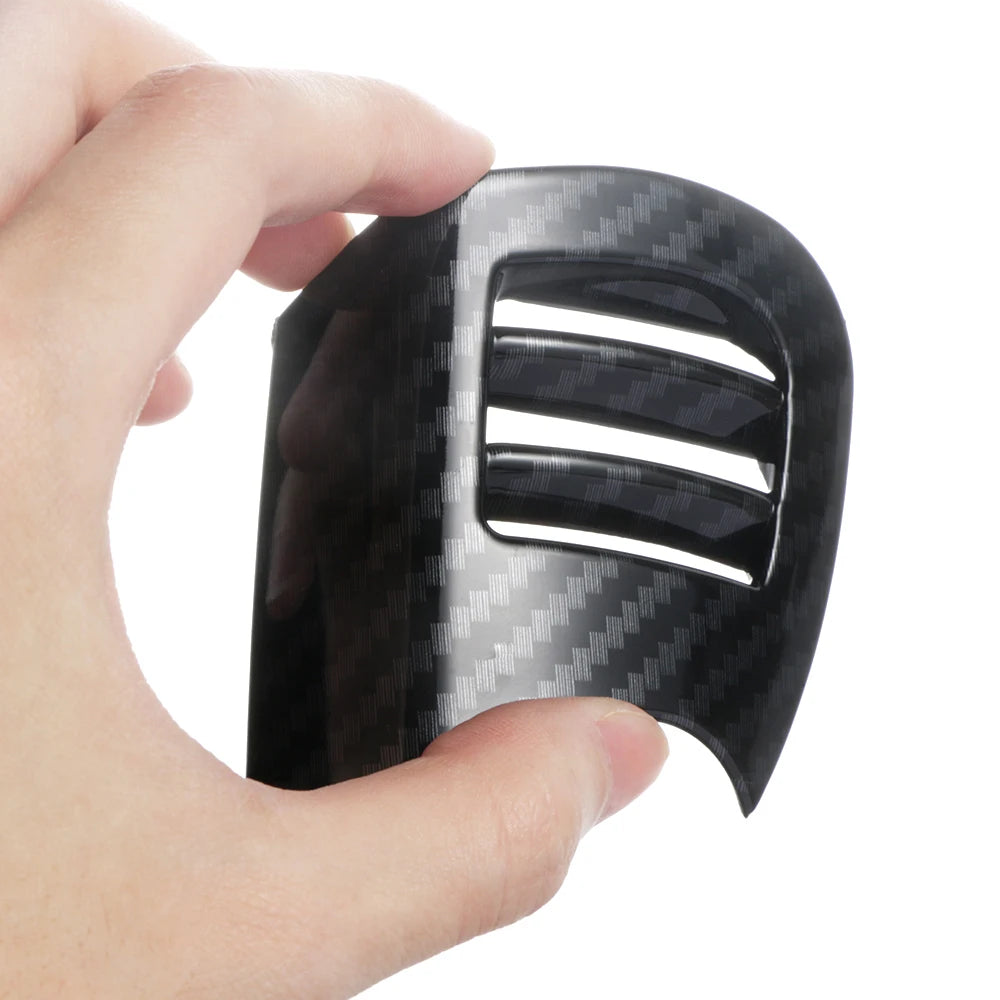 Car Air Vent Cover Outlet Shell Case Housing Carbon Fiber Sticker for Mini Cooper One S F55 F56 F57 Hatchback Refit Accessories