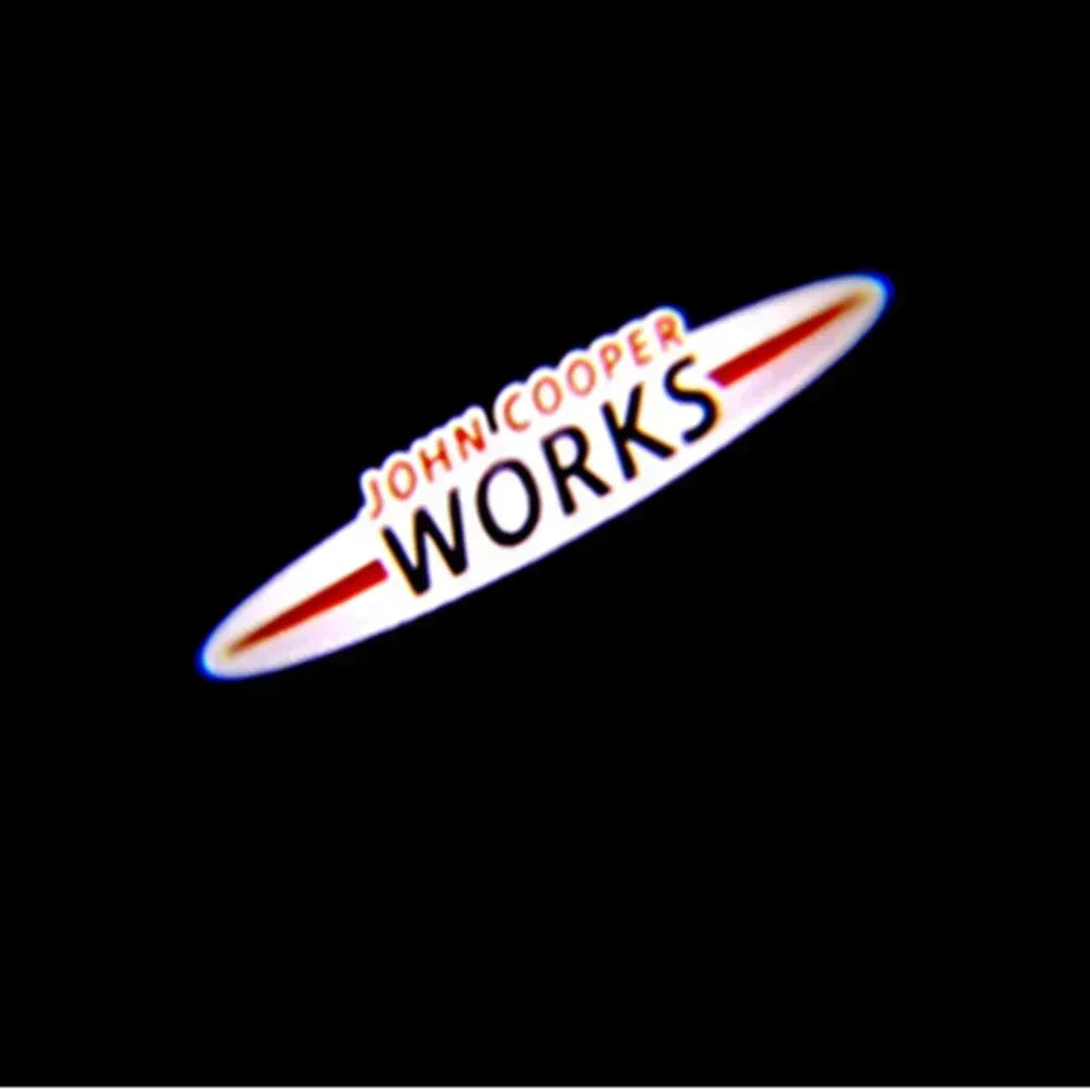 LED Laser Projector Mini Logo Welcome Lamp Auto Parts for Cooper Works F54 F55 F56 R55 R56 R57 R59 R52 Car Lighting Accessory