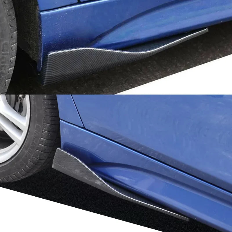 Universal Car Side Skirt Bumper Spoiler Splitter Protector for Front Bumper Lip Universal Ford Focus Mk4