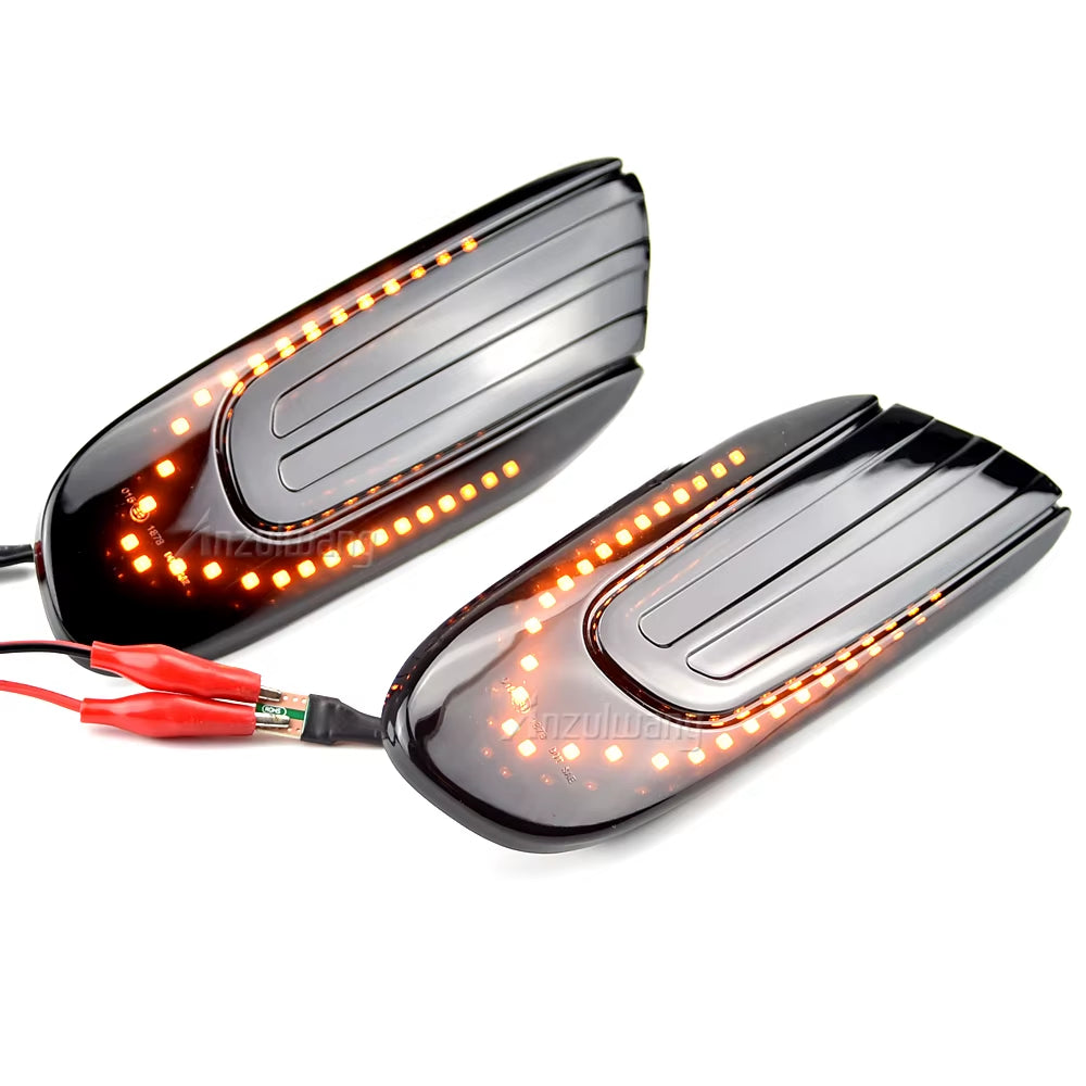 For Mini Cooper F56 F57 Dynamic Led Side Repeater Indicator Lights for Mini Cooper F55 Flowing Side Marker Signal Lamps Lights