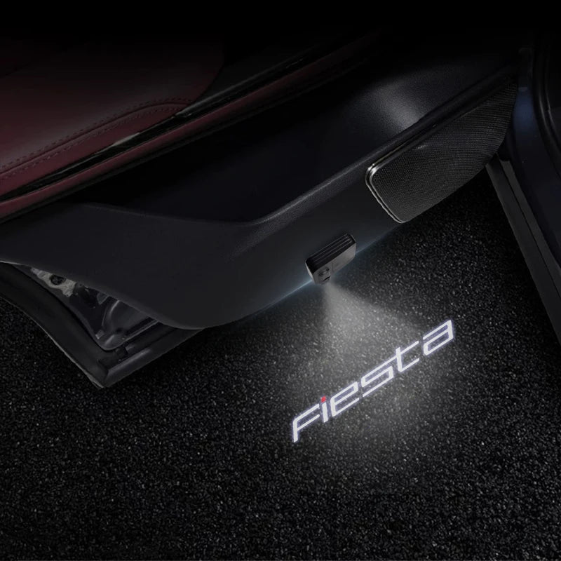 LED for Ford Fiesta Logo New and Old Styles ST Line MK5 MK6 MK7 MK8 Car Door Courtesy Light Projector Welcome Lamp