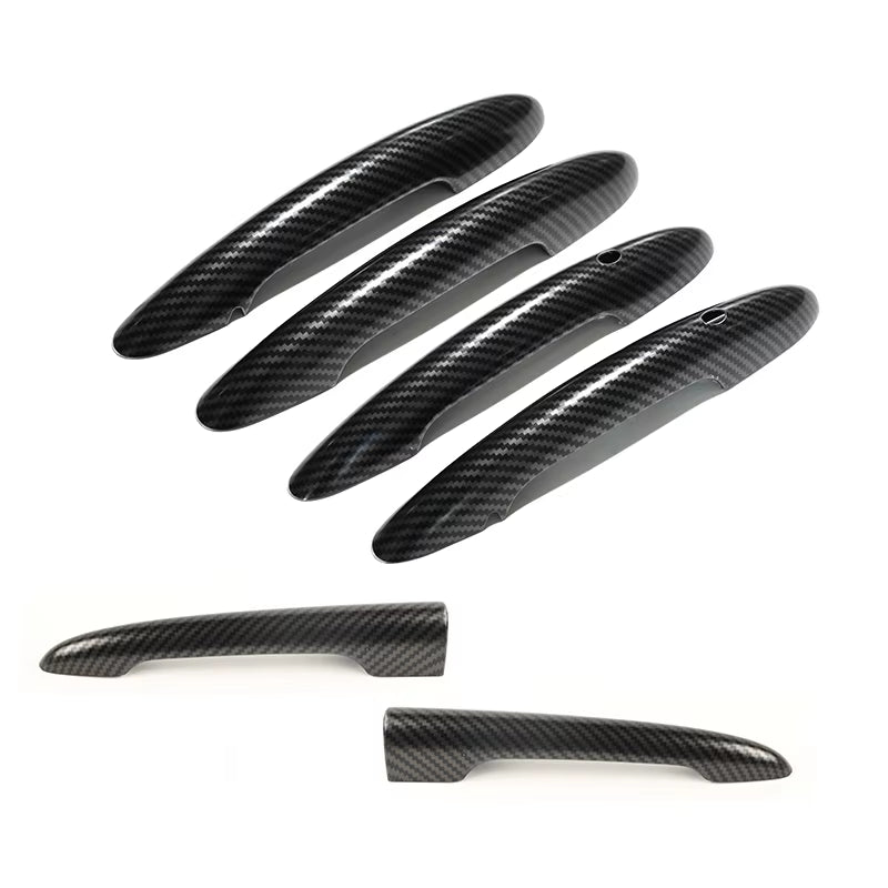 Black Door Handle Cover for MINI One Cooper S D JCW F54 Clubman 2015-2023 Exterior Decoration Car Styling Accessories