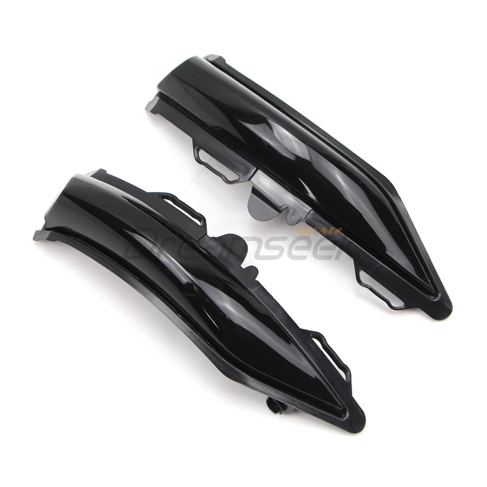 LED Side Mirror Light for Ford Fiesta MK8 2019-22 Fiesta ST Line 2018 with Turn Signal Lamp Smoke Lens Dynamic Blinker Indicator