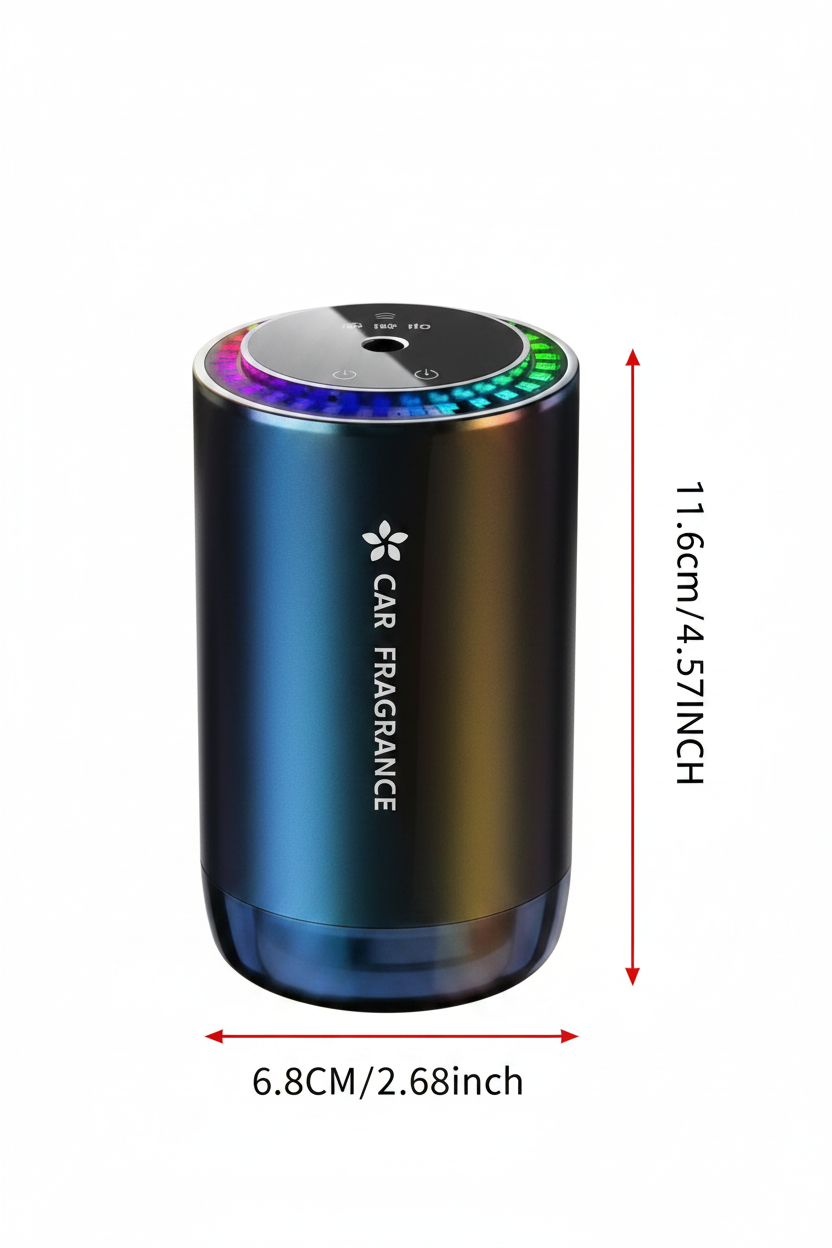Smart Car Air Freshener with Projector Light