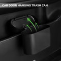 Mini Car Bin with Lid Hanging Waterproof Waste Rubbish Bin