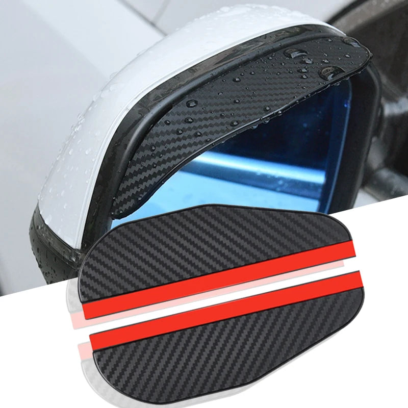 For FORD ST Focus X 2 3 Kuga FIESTA MONDEO Rainproof ST Line Car Rearview Mirror Rain Eyebrow Accessories Decor