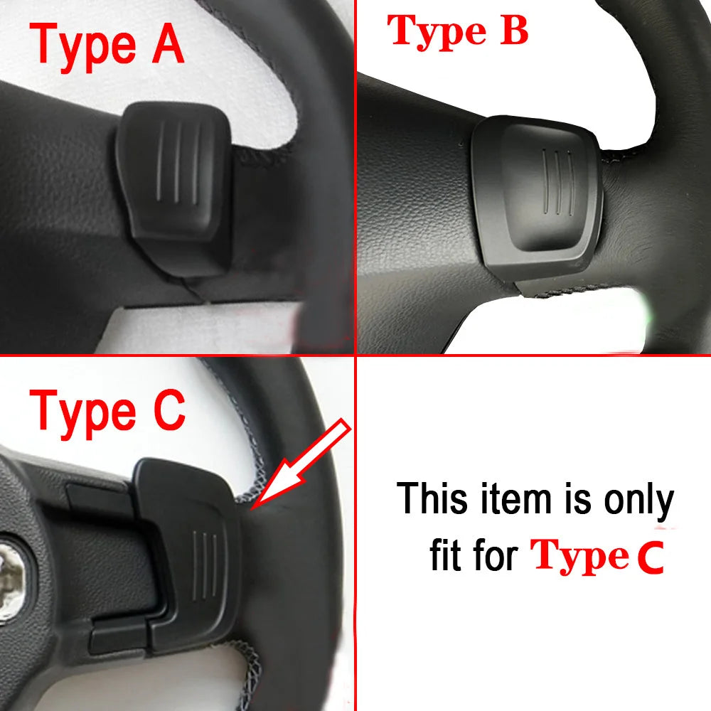 2Pcs Car Steering Wheel Shift Paddle Shifter Extended for VW GOLF GTI R GTD GTE MK7 7 POLO GTI Scirocco 2014 2015-2019 2020