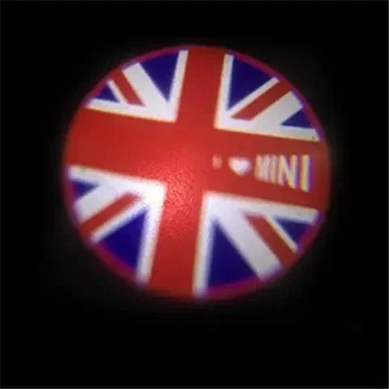 LED Laser Projector Mini Logo Welcome Lamp Auto Parts for Cooper Works F54 F55 F56 R55 R56 R57 R59 R52 Car Lighting Accessory