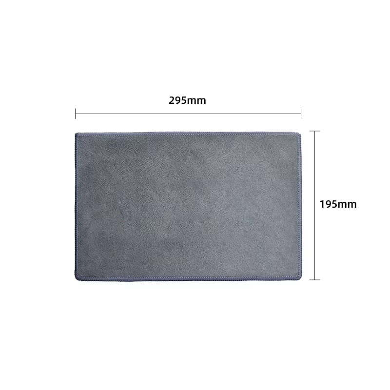 ST Emblem Logo Cleaning Drying Cloth Car Wash Rags Double Layer for Ford Focus X 2 3 Kuga Puma Fiesta ST Line MK3 MK2 MK4 S Max