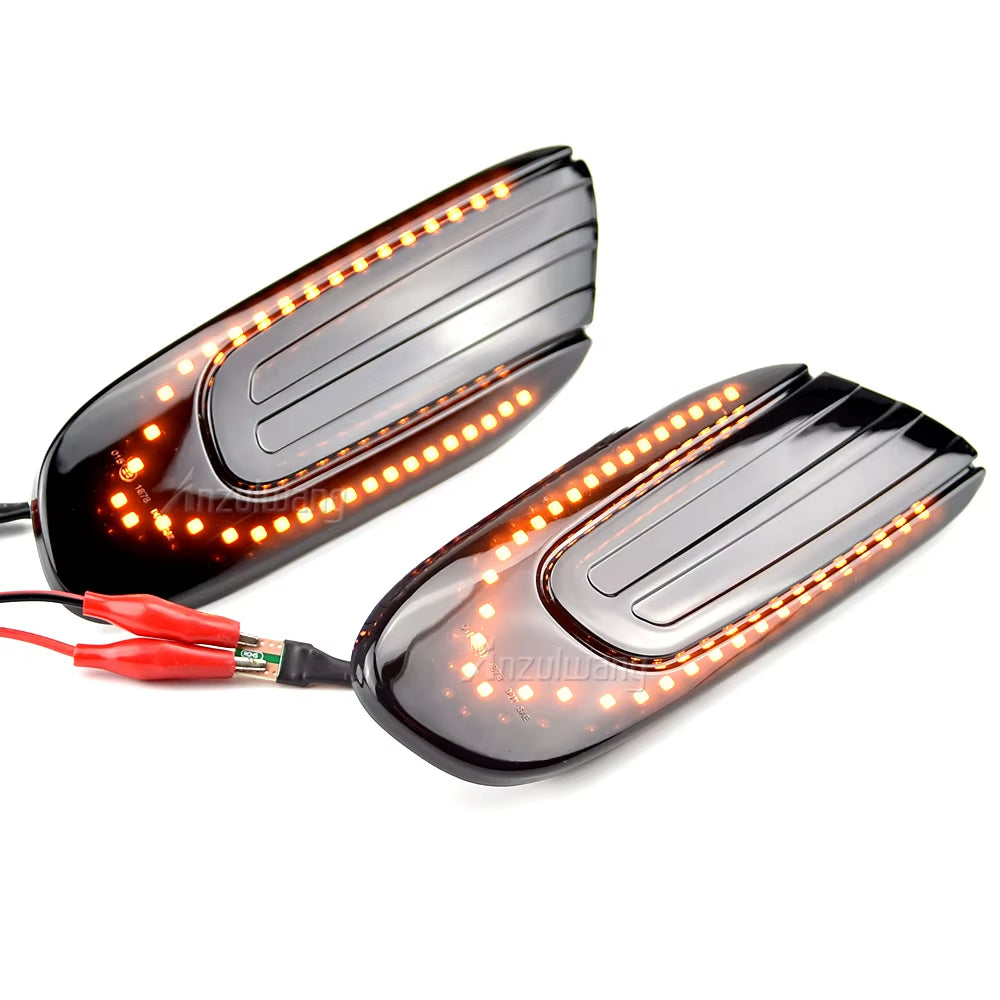 For Mini Cooper F56 F57 Dynamic Led Side Repeater Indicator Lights for Mini Cooper F55 Flowing Side Marker Signal Lamps Lights