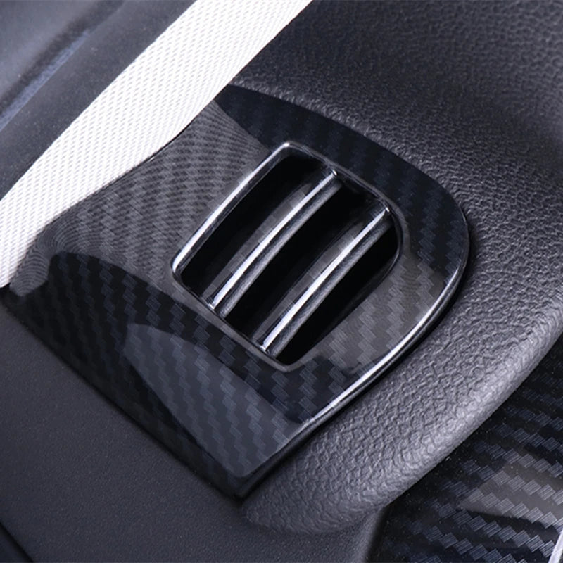 Car Air Vent Cover Outlet Shell Case Housing Carbon Fiber Sticker for Mini Cooper One S F55 F56 F57 Hatchback Refit Accessories