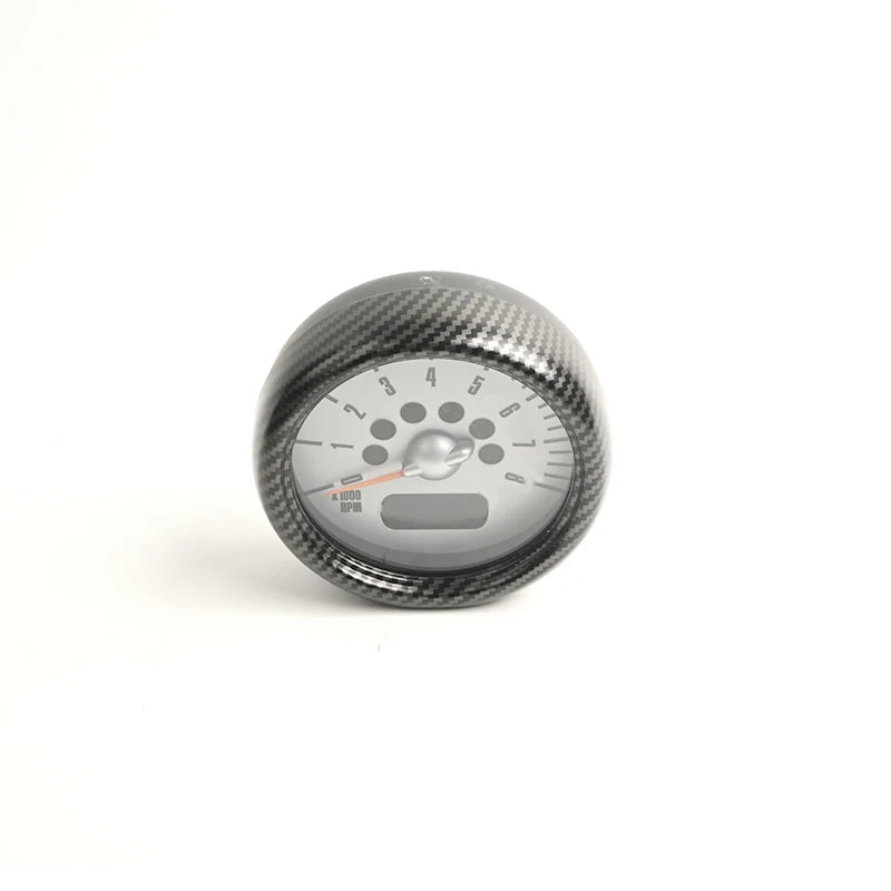 For Mini Cooper S R50 R52 R53 Gloss Black Interior Front Tachometer Cover Cover Sticker Car-Styling Auto Interior Accessories