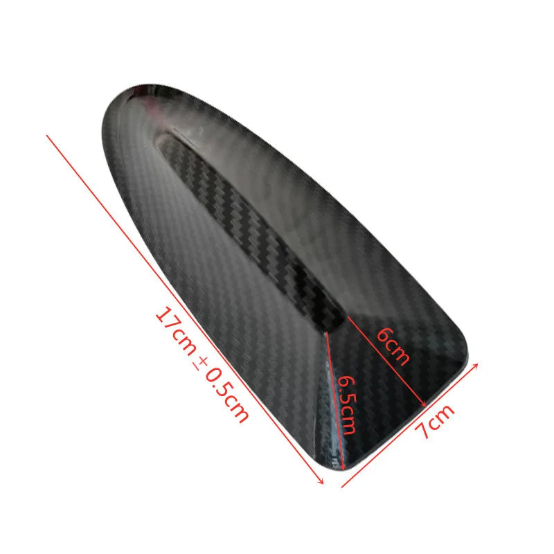 Car Shark Fin Antenna Cover Base Replacement Radio Signal Aerials Roof Exterior Accessories Decorat Automobiles Exterior Aerials