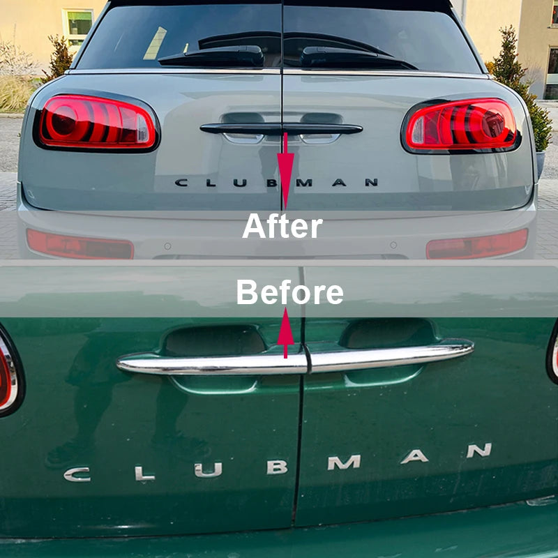 Black Door Handle Cover for MINI One Cooper S D JCW F54 Clubman 2015-2023 Exterior Decoration Car Styling Accessories