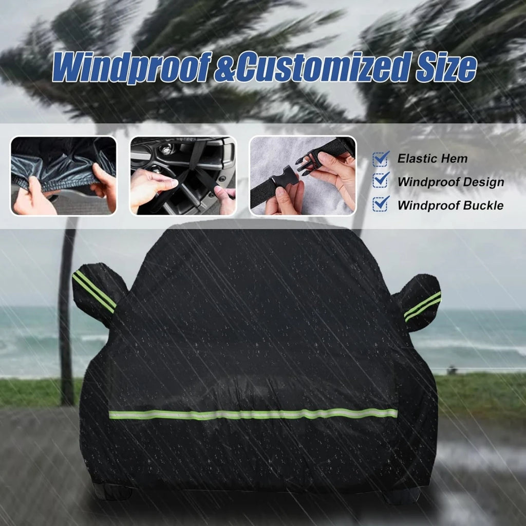 Waterproof Car Covers for 2002-2021 Mini Cooper/Cooper S 2-Door 210T Custom Heavy Duty Waterproof All Weather Protection Outdoor