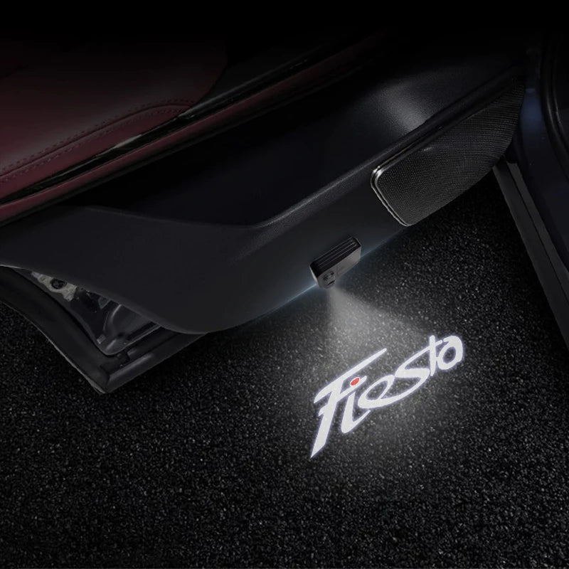 LED for Ford Fiesta Logo New and Old Styles ST Line MK5 MK6 MK7 MK8 Car Door Courtesy Light Projector Welcome Lamp